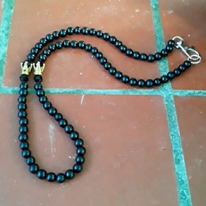Men's Black Royalty Necklace 👑👑